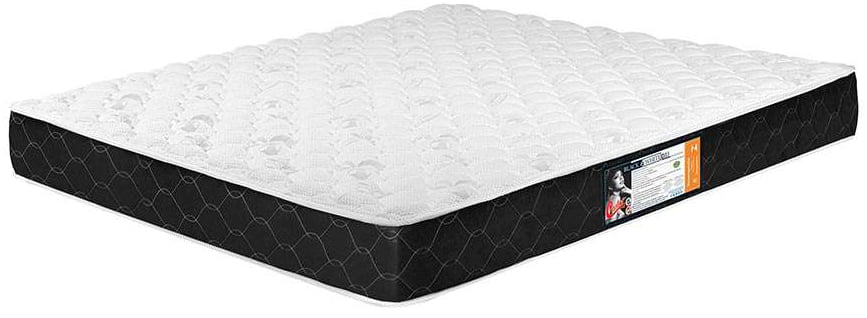 COLCHÃO DE ESPUMA SOLTEIRO D33 BLACK WHITE DOUBLE FACE 88X188X27