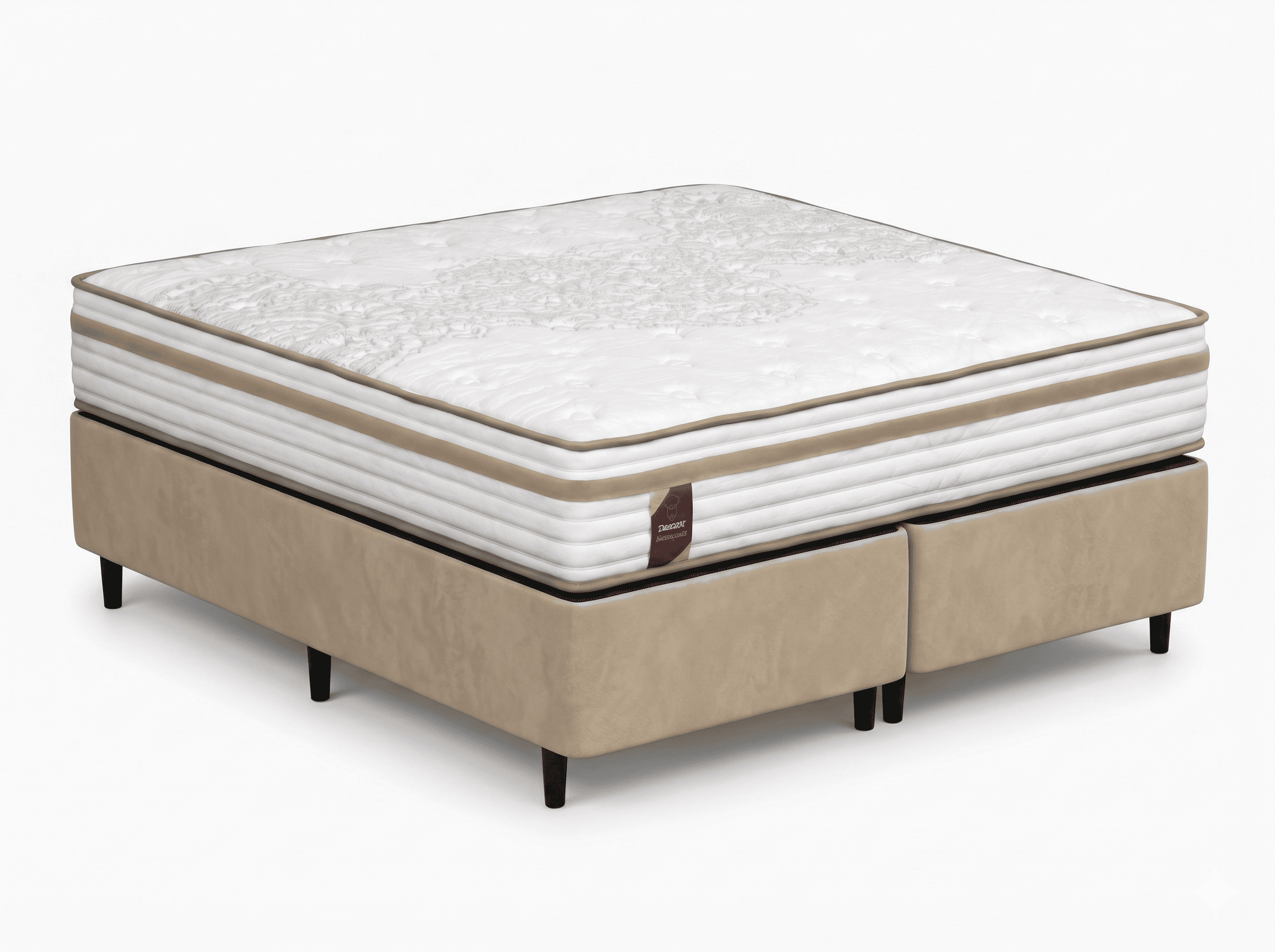 Cama Box King Molas Ensacadas Pro Dream 193x203