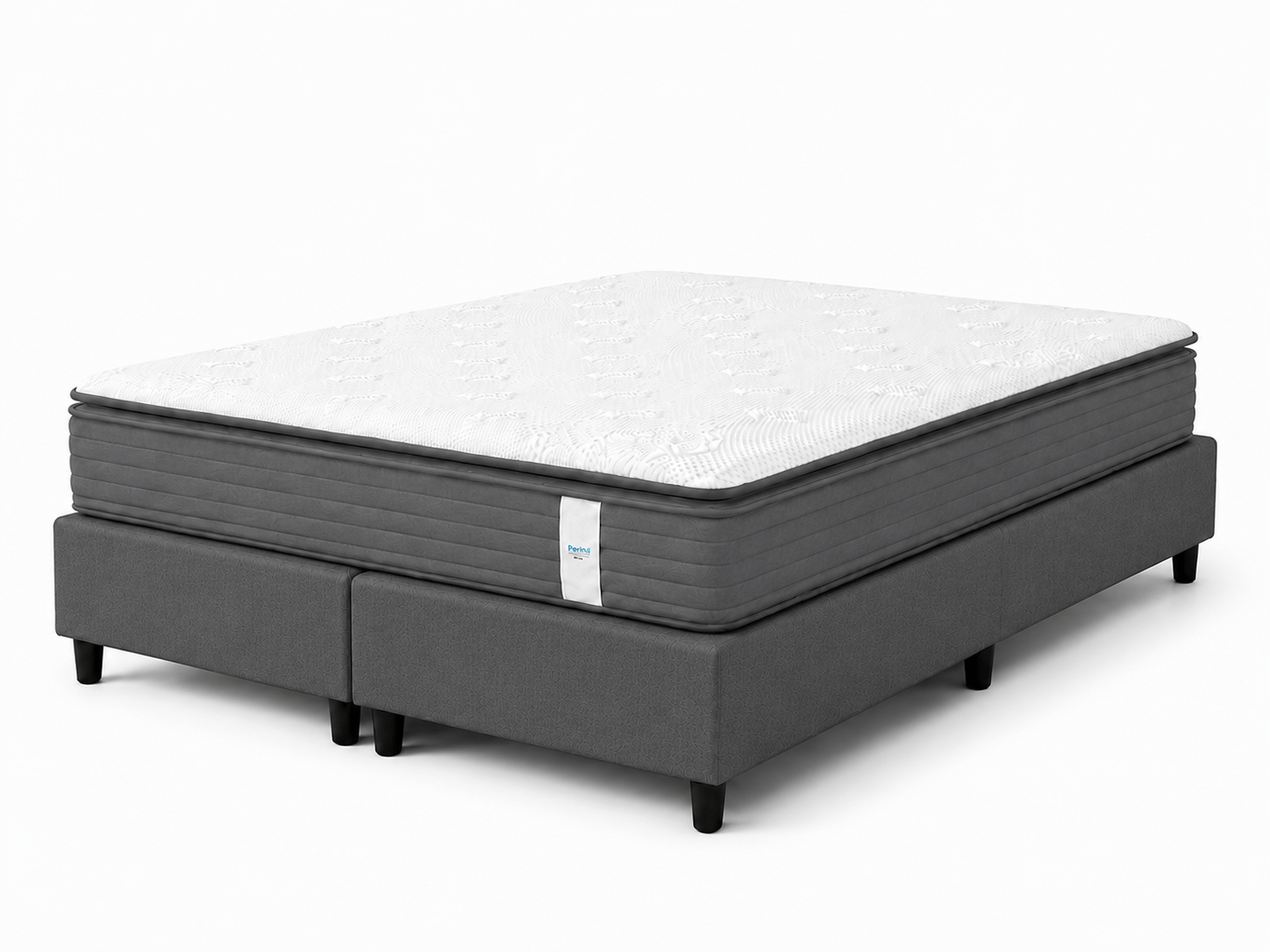 Cama Box Super King Molas Ensacadas Perfil Springs Golden 193x203x70