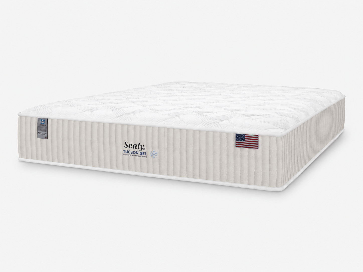  Colchão King Size Sealy Tucson Molas Ensacadas 193x203x32