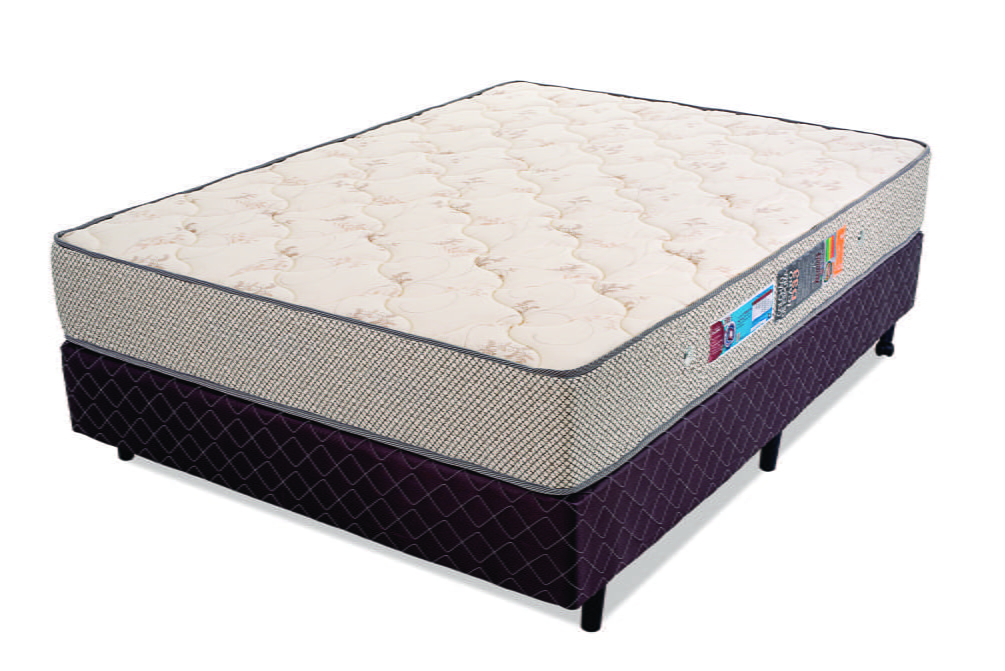 CAMA BOX CASAL DE ESPUMA D45 ICARO 138X188X65 