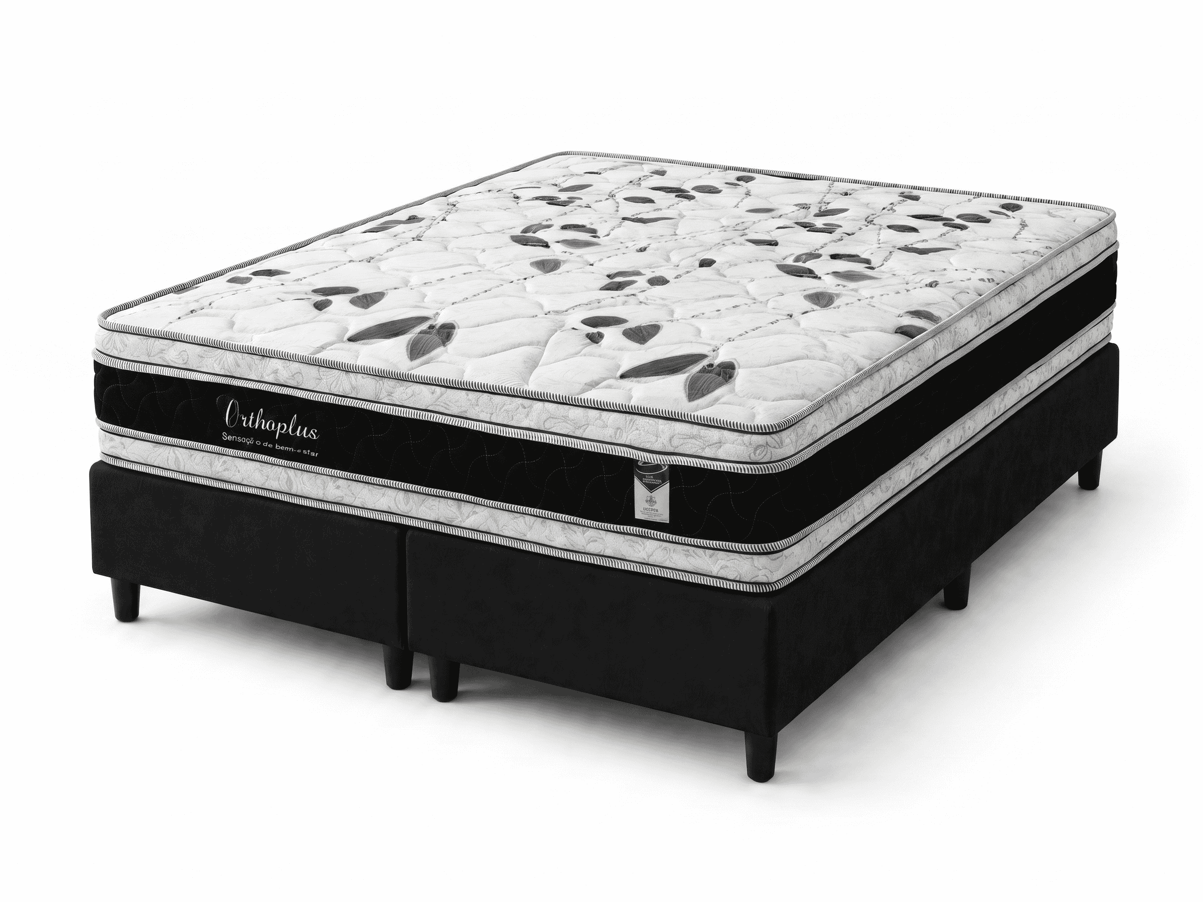 Cama Box Queen Size Orthoplus 158x198x65