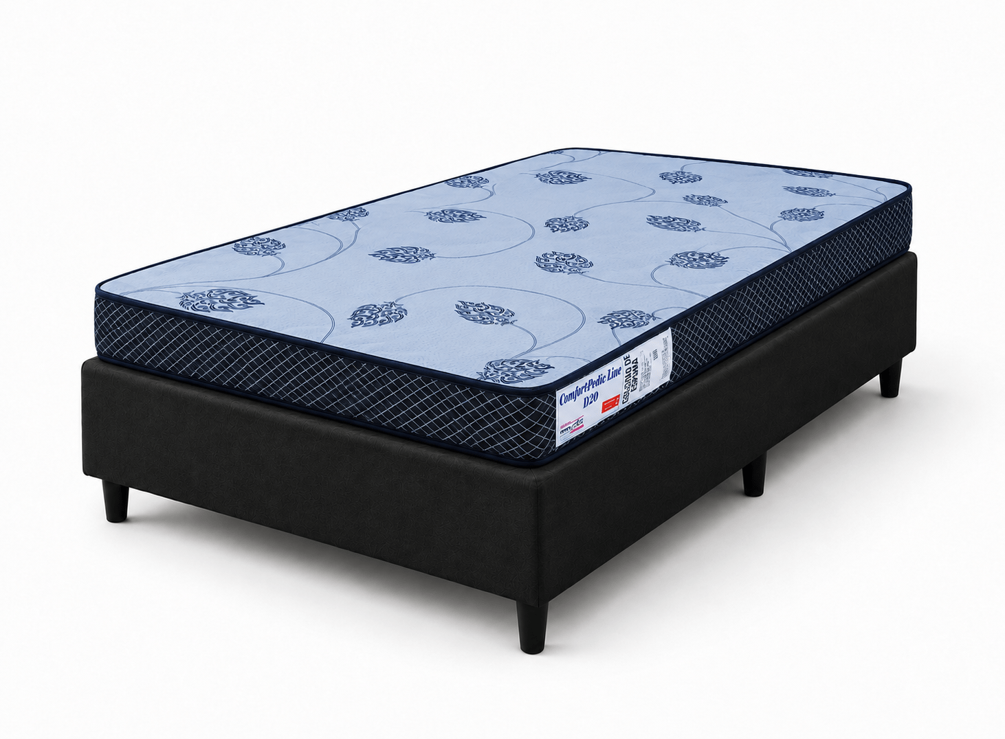 Cama Box Casal D20 Comfortopedic 138x188x52