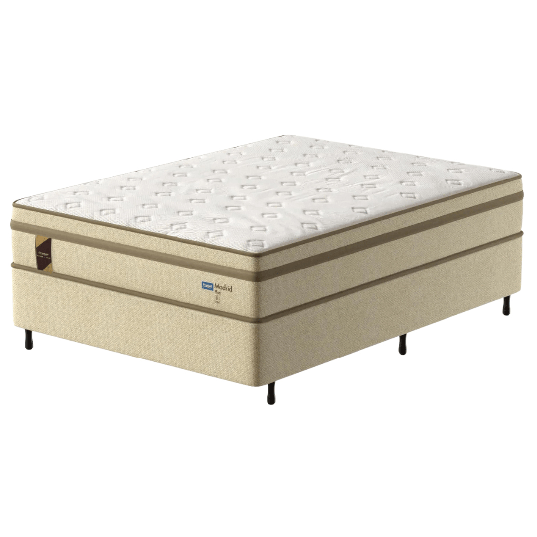 CAMA BOX CASAL MOLAS ENSACADAS MADRID 138X188X70 