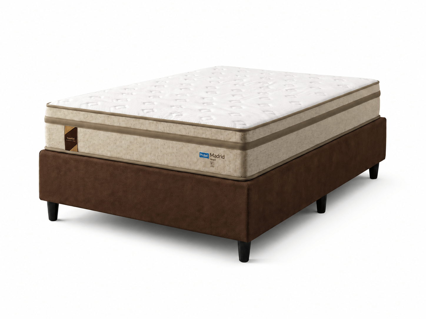 Cama Box Casal Molas Ensacadas Madrid 138x188