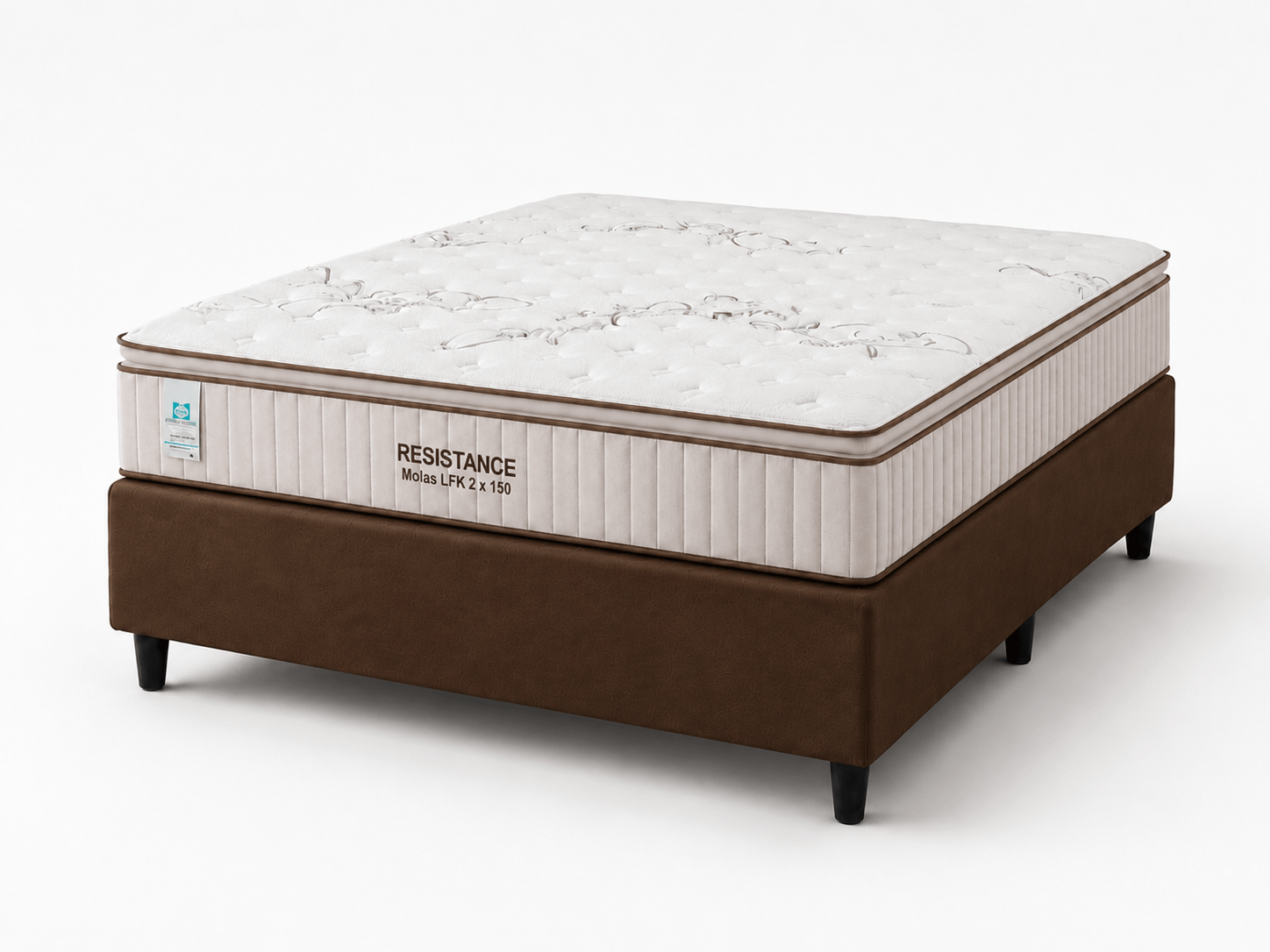 Cama Box Casal Correct Comfort Resistance Sealy 138x188x72
