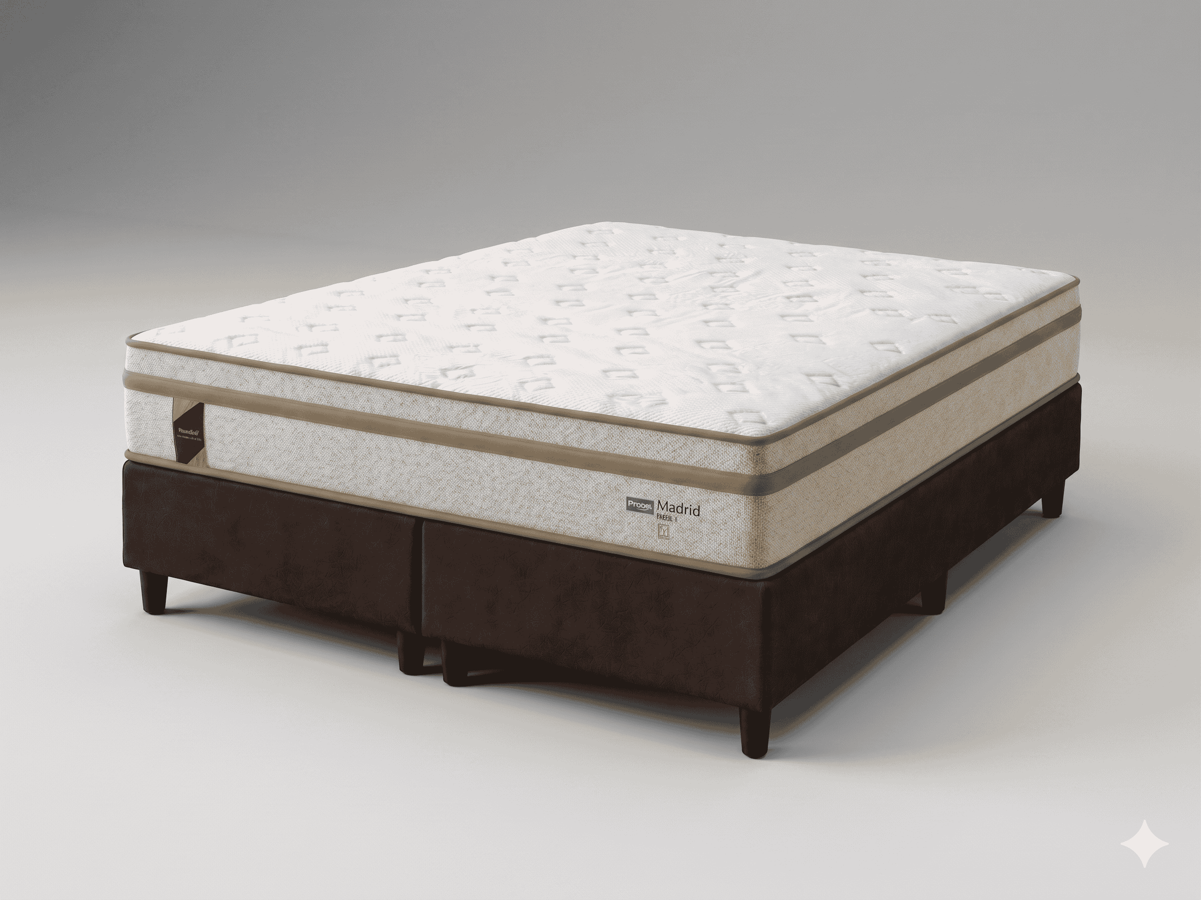 Cama Box Super King Molas Ensacadas Madrid 193x203