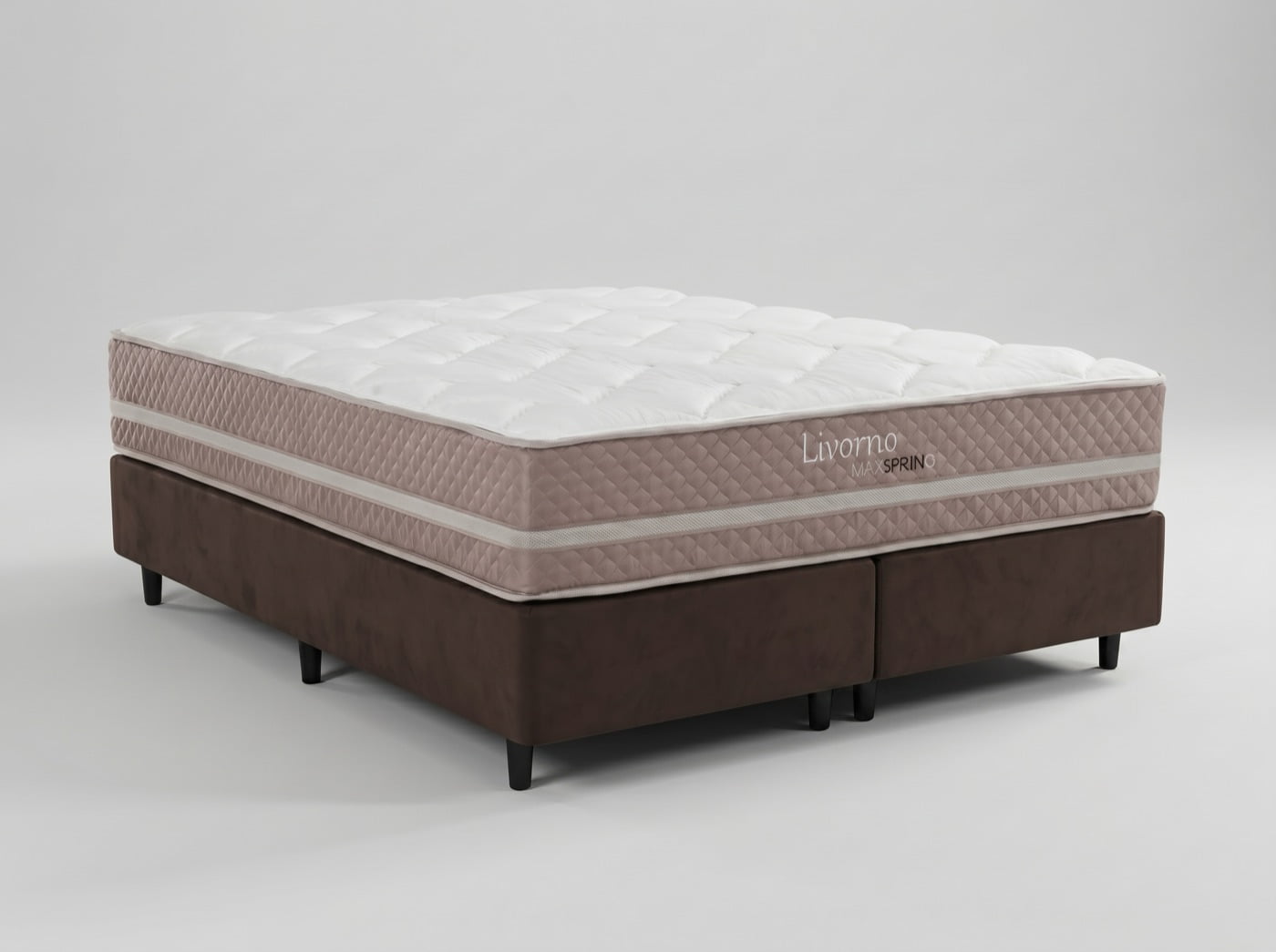 CAMA BOX QUEEN SIZE MOLA MAXSPRING LIVORNO 158X198X67 