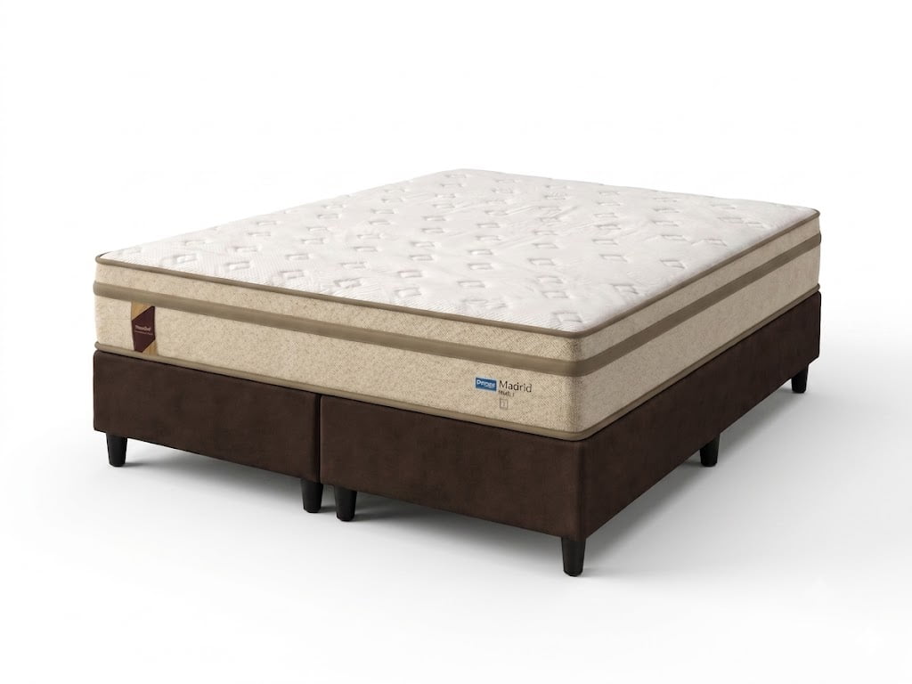 Cama Box Queen Size Molas Ensacadas Madrid 158x198