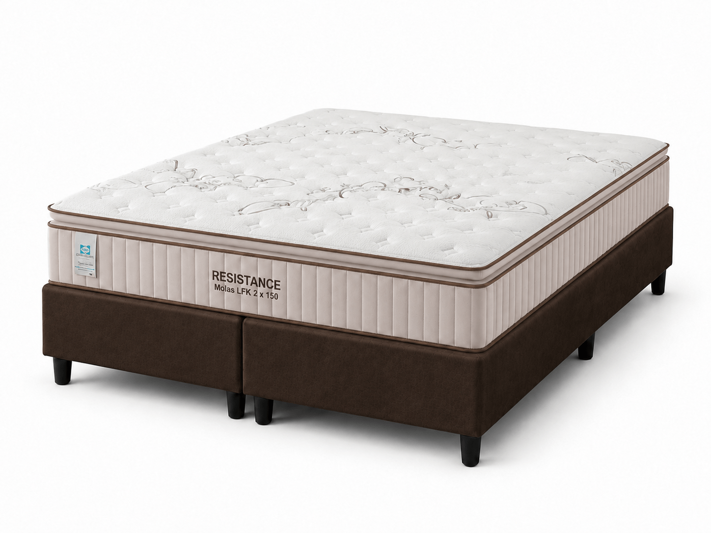  Cama Box Queen Size Correct Comfort Resistance Sealy 158x198x72