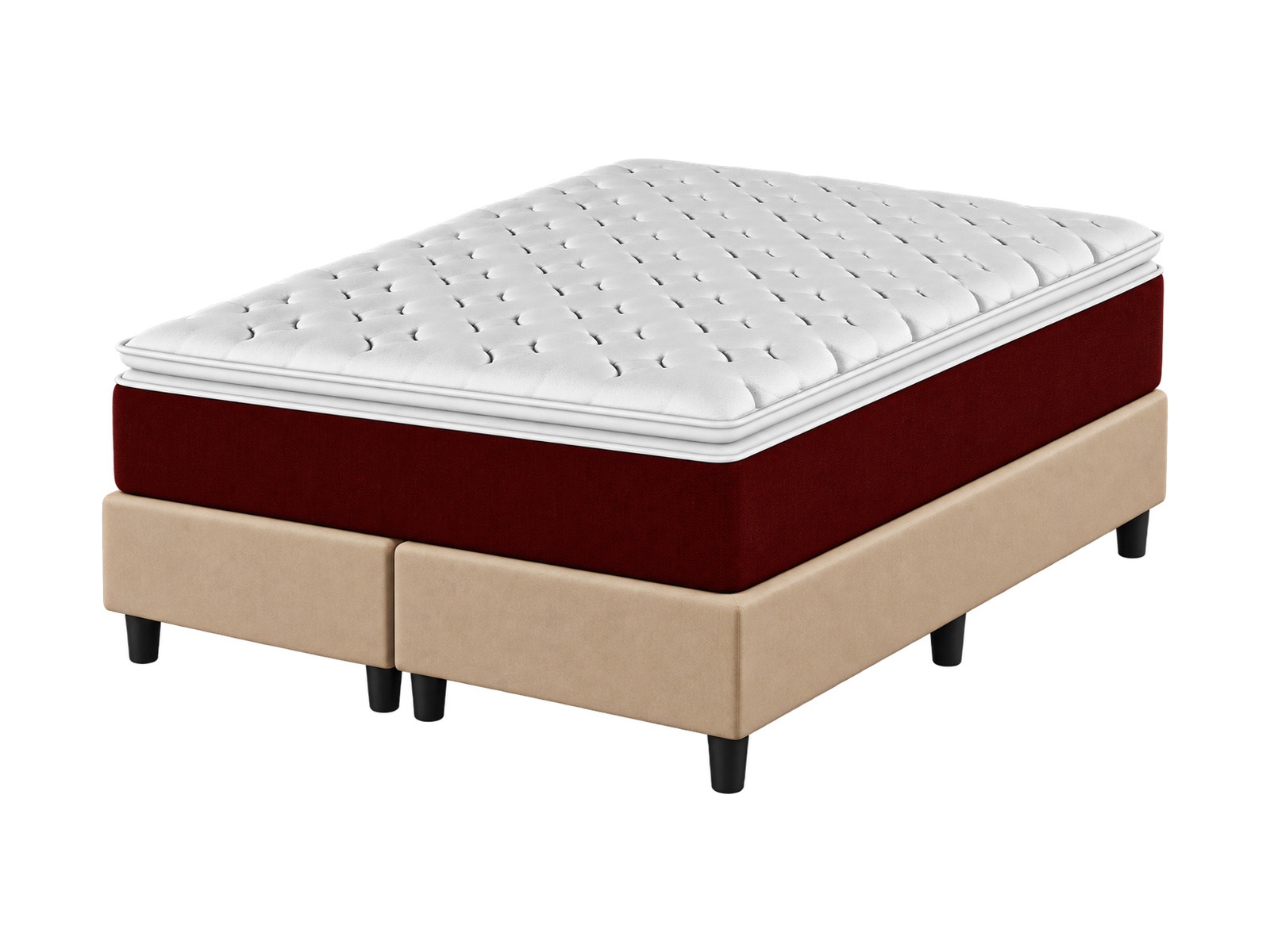 Cama Box Queen Molas Ensacadas Plumatex Plumaspring 158x198x68