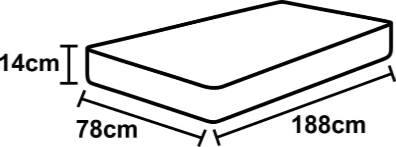 COLCHÃO SOLTEIRO ESPUMA D33 ICARO