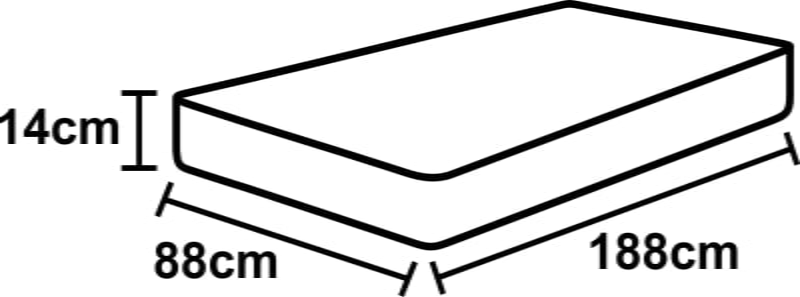 COLCHÃO SOLTEIRO ESPUMA D33 ICARO