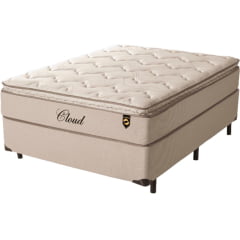 CAMA BOX SUPER KING MOLAS ENSACADAS CLOUD 193X203X72  