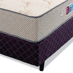 CAMA BOX CASAL DE ESPUMA D45 ICARO 138X188X65 