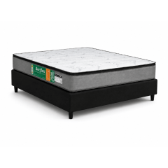 CAMA BOX CASAL DE ESPUMA VISION PILLOW TOP 138x188x68