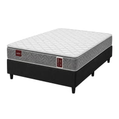 CAMA BOX DE ESPUMA CASAL D45 AMX FOAM DOUBLE FACE 138X188X66   