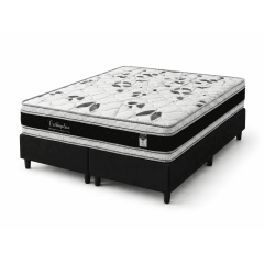 CAMA BOX QUEEN SIZE DE ESPUMA ORTHOPLUS 158X198X65 