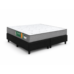 CAMA BOX QUEEN SIZE DE ESPUMA VISION 158X198X64