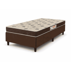 CAMA BOX SOLTEIRO DE ESPUMA D28 COMFORTOPEDIC 88x188x54