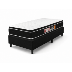 CAMA BOX SOLTEIRO DE ESPUMA D33 BLACK WHITE DOUBLE FACE 88X188X67 CAMA BOX SOLTEIRO DE ESPUMA D33 BLACK WHITE DOUBLE FACE 88X188X67