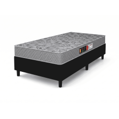 CAMA BOX SOLTEIRO DE ESPUMA D33 SLEEP 88x188x65 CAMA BOX SOLTEIRO DE ESPUMA D33 SLEEP 88x188x65