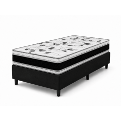 CAMA BOX SOLTEIRO DE ESPUMA ORTHOPLUS 88X188X65