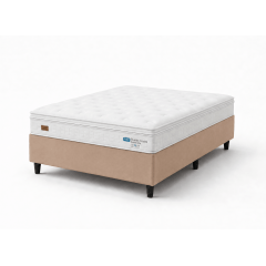 CAMA BOX CASAL MOLAS ENSACADAS ESMERALDA 138X188X73 CAMA BOX CASAL MOLAS ENSACADAS ESMERALDA 138X188X73