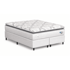 CAMA BOX SUPER KING MOLAS ENSACADAS FIORE COMFORT LUXO 193X203X72