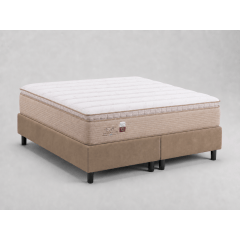 CAMA BOX QUEEN SIZE MOLAS MIRACOIL LANCASTER 158X198X70