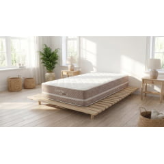 COLCHÃO SOLTEIRO MOLAS MAXSPRING LIVORNO 96x203X27  